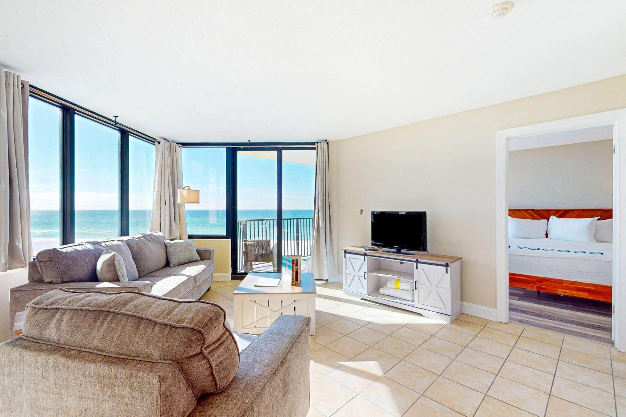 Sunbird #408E Apartment Panama City Beach Bagian luar foto